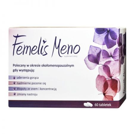 Femelis Meno, tabletki, 60 szt. + Bez recepty | Menopauza i andropauza ++ Stada