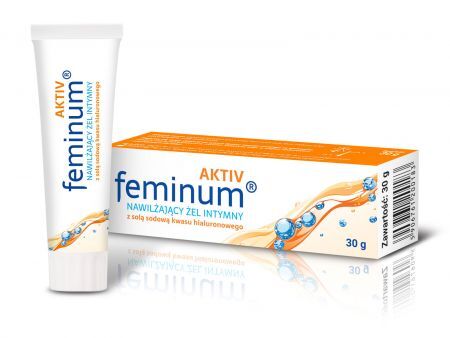 Feminum Aktiv, nawilżający żel intymny dla kobiet, 30 g + Bez recepty | Zdrowie intymne | Infekcje i podrażnienia ++ Masters