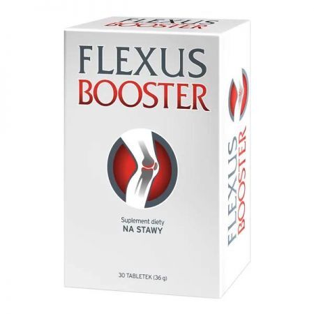 Flexus Booster, tabletki na stawy, 30 szt + Bez recepty | Kości, stawy, mięśnie | Regeneracja chrząstki stawowej ++ Valentis