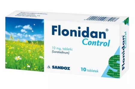 Flonidan Control, 10 mg tabletki, 10 szt. + Bez recepty | Alergia | Leki na alergię ++ Sandoz