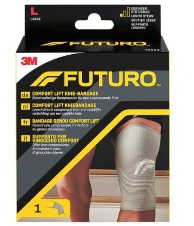FUTURO Opaska kolana, rozmiar L (76588) + Sprzęt i wyroby medyczne | Materiały opatrunkowe | Bandaże i opaski ++ 3M