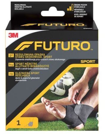 FUTURO regulowana opaska stawu skokowego, sport (09037) + Bez recepty | Kości, stawy, mięśnie | Stłuczenia i zwichnięcia ++ 3M