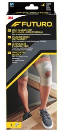 FUTURO Stabilizator kolana z szyną, rozmiar M (46164) + Sprzęt i wyroby medyczne | Materiały opatrunkowe | Bandaże i opaski ++ 3M