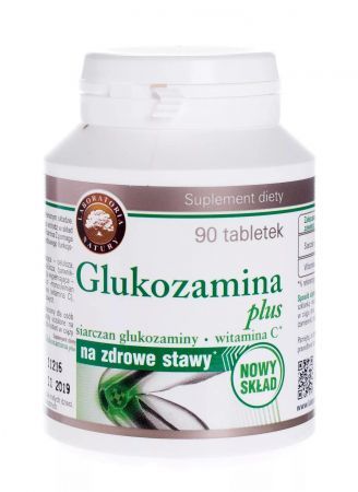 Glukozamina Plus, kapsułki, 90 szt. + Bez recepty | Kości, stawy, mięśnie | Regeneracja chrząstki stawowej ++ Laboratoria Natury