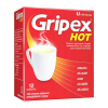 Gripex Hot (HotActiv), proszek do sporządzania roztworu, 12 saszetek