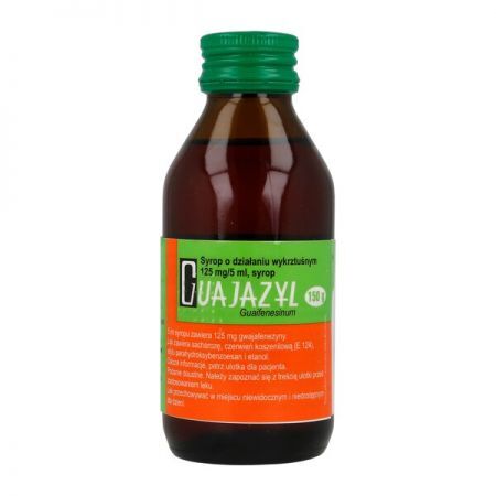 Guajazyl, 125 mg/5 ml syrop, 200 g + Bez recepty | Przeziębienie i grypa | Kaszel ++ Espefa