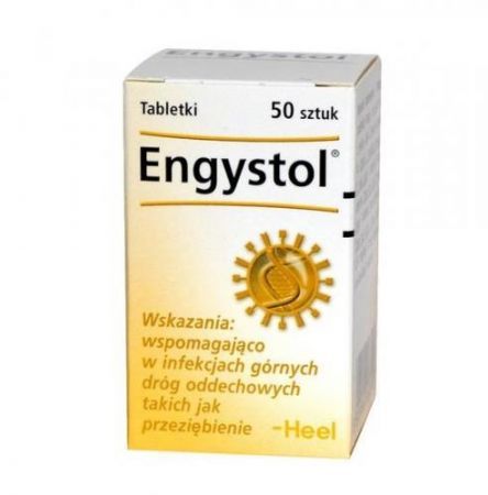 Heel-Engystol, tabletki, 50 szt. + Bez recepty | Homeopatia i zioła | Homeopatia ++ Heel