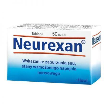 Heel-Neurexan, tabletki, 50 szt + Bez recepty | Homeopatia i zioła | Homeopatia ++ Heel