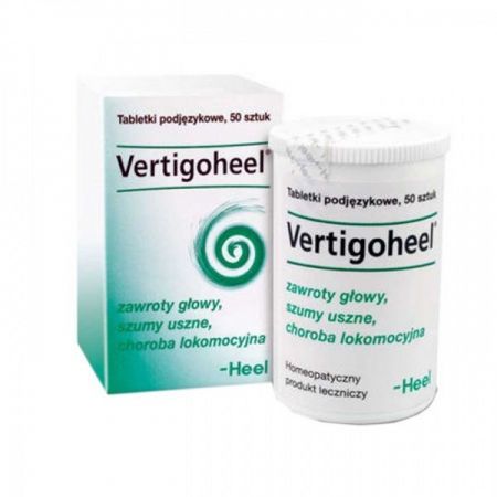 Heel-Vertigoheel, tabletki, 50 szt. + Bez recepty | Homeopatia i zioła | Homeopatia ++ Heel