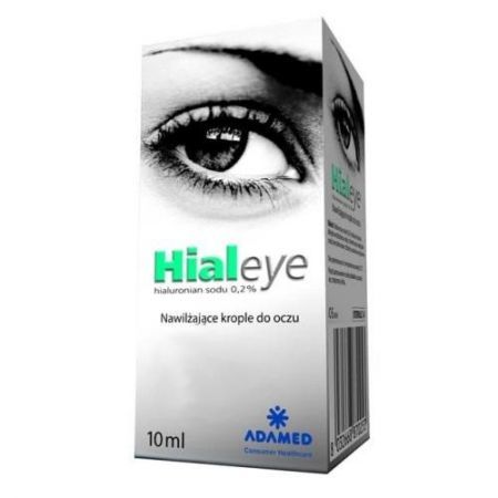 Hialeye, 0,2% krople do oczu, 10 ml (NTC) + Bez recepty | Oczy i wzrok | Krople i żele do oczu ++ Ntc