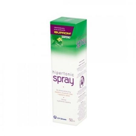 Hipertonic Spray, spray, 50 ml + Bez recepty | Przeziębienie i grypa | Katar i zapalenie zatok ++ Us Pharmacia