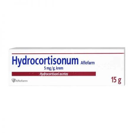 Hydrocortisonum Aflofarm, 5 mg/g krem, 15 g + Kosmetyki i dermokosmetyki | Problemy skórne | Ukąszenia | Po ukąszeniu ++ Aflofarm