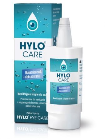 Hylo Care, krople do oczu, 10 ml + Bez recepty | Oczy i wzrok | Krople i żele do oczu ++ Ursapharm