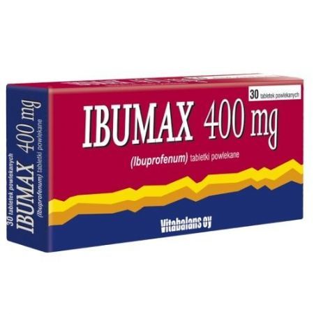 Ibumax, 400 mg tabletki powlekane, 30 szt + Vitabalans