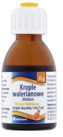 Krople walerianowe, 35 g (Aflofarm) + Bez recepty | Uspokajające i nasenne | Nerwy i stres ++ Aflofarm