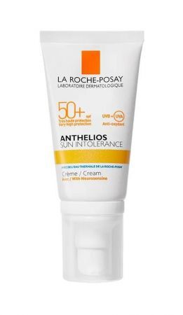 La Roche-Posay Anthelios Sun Intolerance, krem SPF50+ z neurosensyną do skóry nadwrażliwej, 50 ml + Kosmetyki i dermokosmetyki | Pielęgnacja | Ciało | Opalanie i po opalaniu ++ L'Oreal