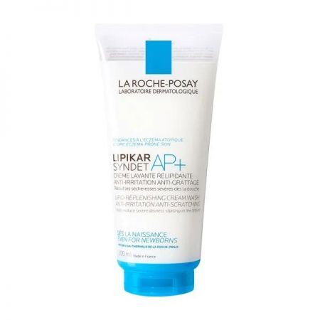 La Roche-Posay Lipikar Syndet AP+, żel myjący, 200 ml + Kosmetyki i dermokosmetyki | Pielęgnacja | Ciało | Preparaty do kąpieli ++ L'Oreal