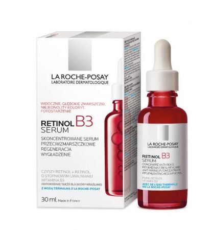 La Roche-Posay Retinol B3, skoncentowane serum przeciwzmarszczkowe, 30 ml + Kosmetyki i dermokosmetyki | Pielęgnacja | Twarz ++ L'Oreal