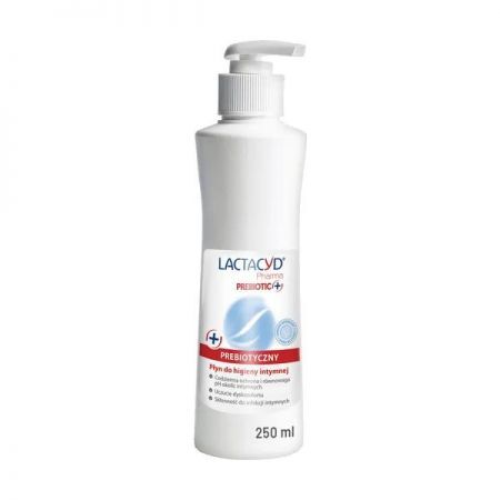 Lactacyd Pharma Prebiotic +, płyn do higieny intymnej, 250 ml + Bez recepty | Zdrowie intymne | Higiena intymna ++ Omega Pharma
