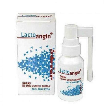 Lactoangin, spray do jamy ustnej i gardła, 30 g + Bez recepty | Przeziębienie i grypa | Ból gardła i chrypka ++ Biomed