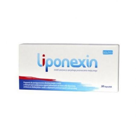 Liponexin, kapsułki, 30 szt + Bez recepty | Przewód pokarmowy i trawienie | Probiotyki ++ Swiss Caps