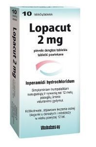 Lopacut 2 mg, 10 tabletek + Bez recepty | Przewód pokarmowy i trawienie | Biegunka ++ Vitabalans
