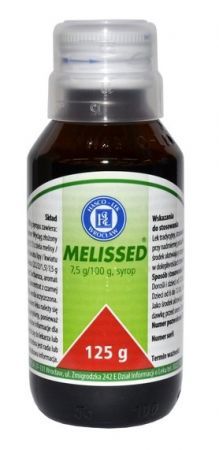 Melissed, 490 mg/5 ml, syrop, 125 g (Hasco) + Bez recepty | Uspokajające i nasenne | Nerwy i stres ++ Hasco