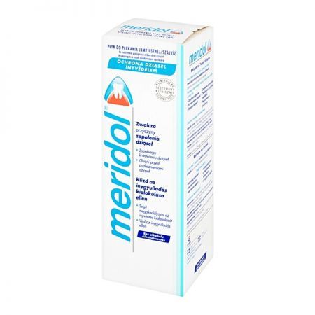 Meridol Ochrona Dziąseł, płyn do płukania jamy ustnej, 400 ml + Bez recepty | Jama ustna i zęby | Choroby dziąseł i przyzębia ++ Colgate Palmolive