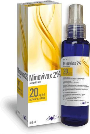 Minovivax 2%, 20 mg/ml roztwór na skórę, 100 ml + Kosmetyki i dermokosmetyki | Problemy skórne | Łysienie ++ Axxon