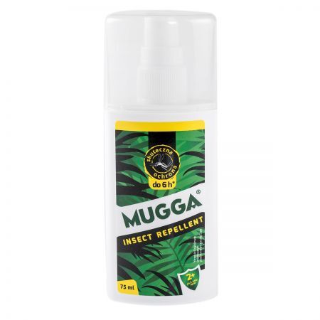 Mugga Spray 9,5% DEET, spray, 75 ml + Kosmetyki i dermokosmetyki | Problemy skórne | Ukąszenia | Przeciw owadom ++ Jaico Rdp