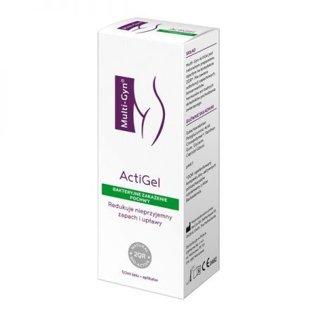Multi-Gyn Actigel, żel dopochwowy, 50 ml + Bez recepty | Zdrowie intymne | Infekcje i podrażnienia ++ Imed