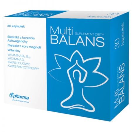 MultiBalans, kapsułki twarde, 30 szt. + Bez recepty | Pamięć i koncentracja ++ +Pharma Arzneimittel Gmbh