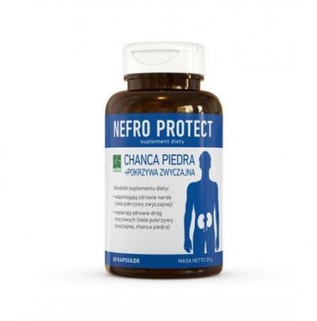 Nefro Protect, kapsułki, 60 szt A-Z Medica + Bez recepty | Drogi moczowe | Preparaty moczopędne ++ A-Z Medica