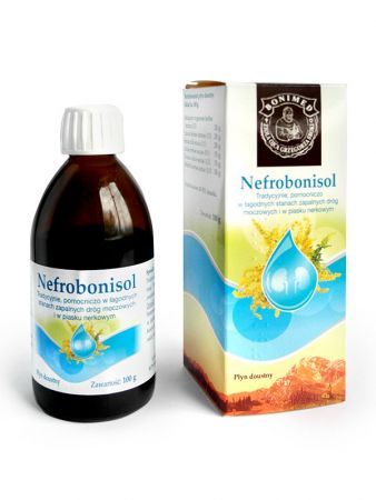 Nefrobonisol, płyn doustny,100 g + Bez recepty | Drogi moczowe | Preparaty moczopędne ++ Bonimed