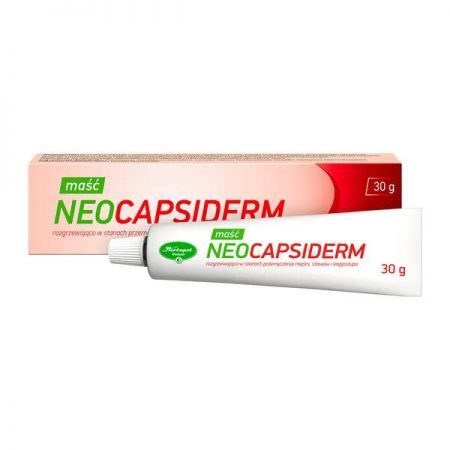 NeoCapsiderm, maść rozgrzewająca, 30 g + Bez recepty | Przeciwbólowe | Bóle reumatyczne ++ Herbapol Poznań
