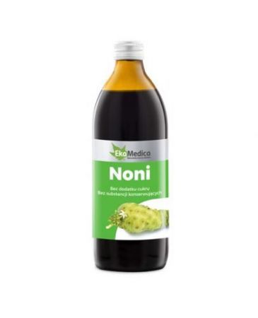 Noni, sok 100%, 500 ml EkaMedica + Bez recepty | Homeopatia i zioła | Herbaty i soki ++ Jaro-Pol Ekamedica