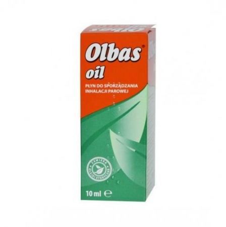 Olbas Oil, płyn do sporządzania inhalacji parowej, 10 ml + Bez recepty | Przeziębienie i grypa | Katar i zapalenie zatok ++ Lanes