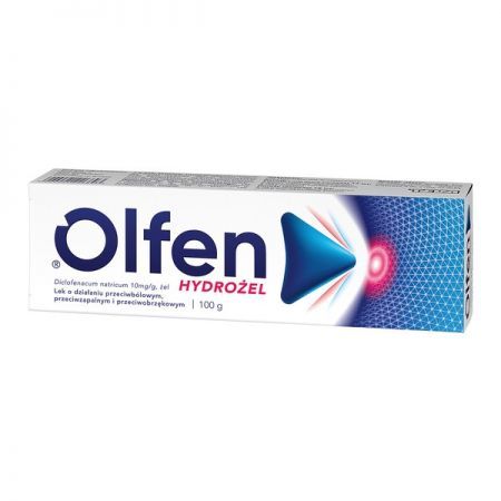 Olfen Hydrożel (Olfen Żel), 10 mg/g żel, 100 g + Bez recepty | Kości, stawy, mięśnie | Ból mięśni i stawów ++ Teva
