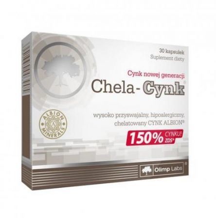 Olimp Chela-Cynk, kapsułki, 30 szt. + Bez recepty | Skóra, włosy i paznokcie ++ Olimp Laboratories