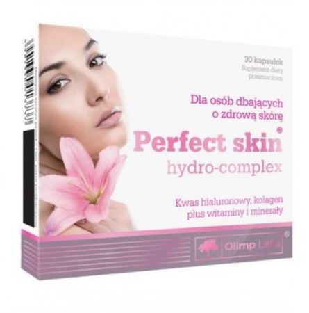 Olimp Perfect Skin, kapsułki, hydro-complex, 30 szt. + Bez recepty | Skóra, włosy i paznokcie ++ Olimp Laboratories