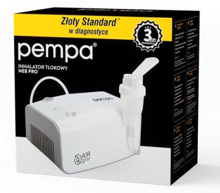 Pempa NEB Pro, inhalator tłokowy, 1 szt. + Sprzęt i wyroby medyczne | Inhalatory ++ Pempa Jerzy Żukowski