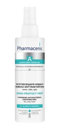 Pharmaceris A Sensi-Protect Mist, oczyszczająco-kojąca mgiełka antybakteryjna, 100 ml + Kosmetyki i dermokosmetyki | Pielęgnacja | Ciało | Dezodoranty, antyperspiranty i mgiełki ++ Laboratorium Kosmetyczne Dr Irena Eris