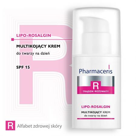 Pharmaceris R Lipo-Rosalgin, multikojący krem do twarzy na dzień SPF15, 30 ml + Kosmetyki i dermokosmetyki | Pielęgnacja | Twarz | Kremy ++ Laboratorium Kosmetyczne Dr Irena Eris