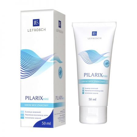 Pilarix mini, krem mocznikowy nawilżająco pielęgnujący do skóry, 50 ml + Kosmetyki i dermokosmetyki ++ Lefrosch