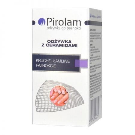 Pirolam, odżywka do paznokci z ceramidami, 11 ml + Kosmetyki i dermokosmetyki | Pielęgnacja | Dłonie, stopy i nogi ++ Medana