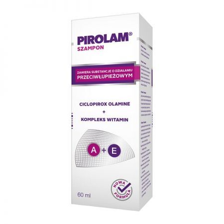 Pirolam, szampon, 60 ml + Kosmetyki i dermokosmetyki | Problemy skórne | Łupież ++ Medana