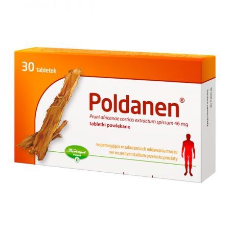 Poldanen, tabletki powlekane, 30 szt. + Bez recepty | Drogi moczowe | Prostata ++ Herbapol Poznań