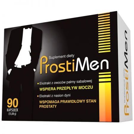 ProstiMen, kapsułki, 90 szt. + Bez recepty | Drogi moczowe | Prostata ++ Aurovitas Pharma