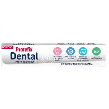 Protefix Dental, pasta do zębów, 75 ml + Bez recepty | Jama ustna i zęby | Pasty do zębów ++ Queisser