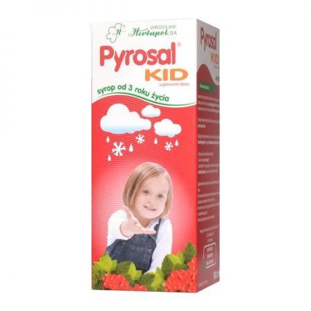 Pyrosal KID, syrop, 100 ml + Bez recepty | Odporność | Pozostałe preparaty wzmacniające ++ Herbapol Wrocław